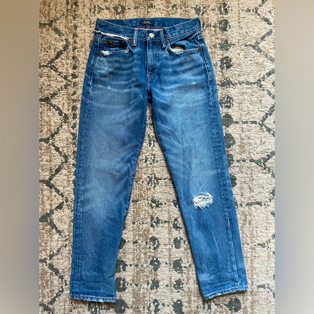 Polo By Ralph Lauren Avery Boyfriend Jeans Women’s Size 24 Denim Luxury Classic